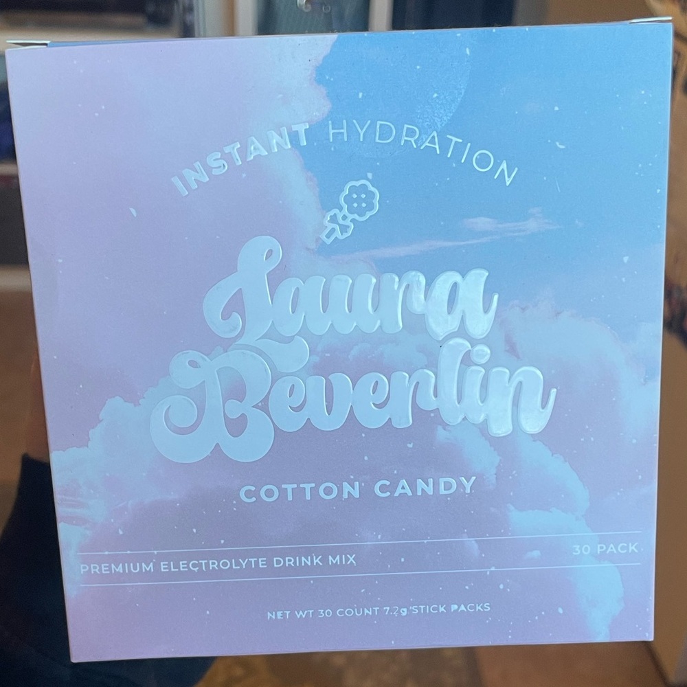 Instant Hydration: Cotton Candy and Lemon Lime Electrolyte Drink Mix 57 packets
